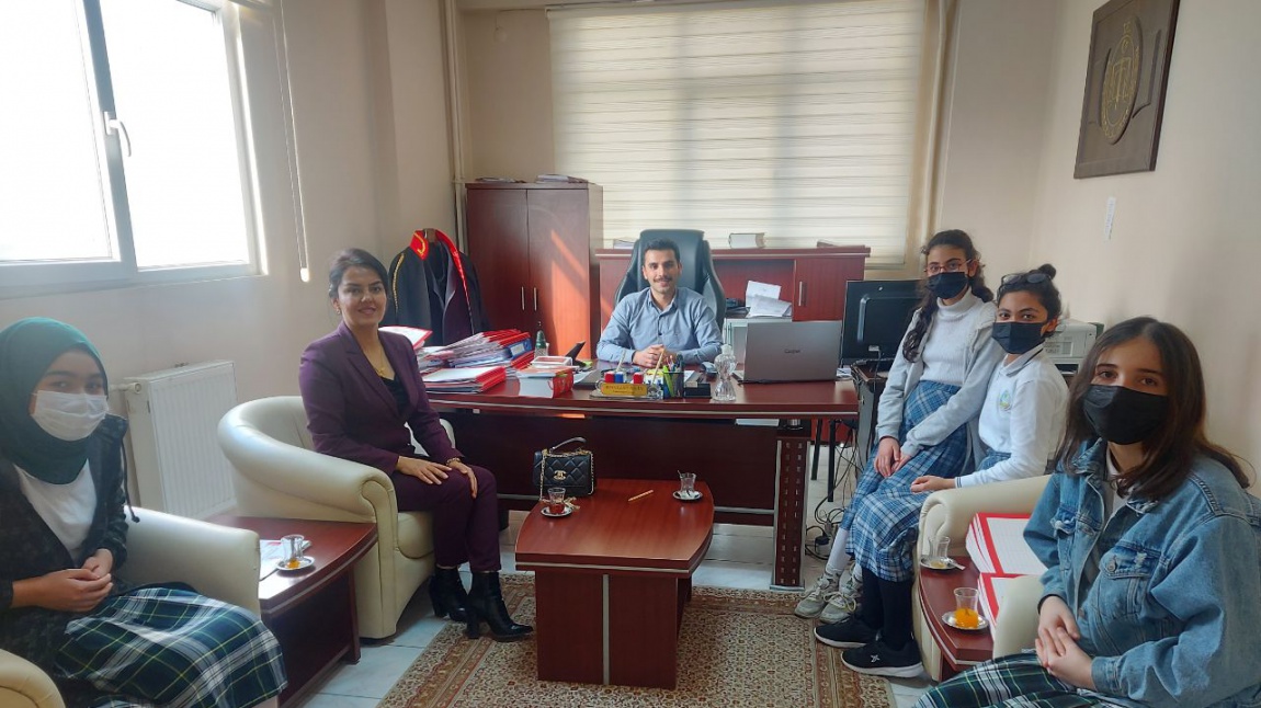 Erzin Cumhuriyet Savcısı Abdullah Aslan'ı Makamında Ziyaret Ettik
